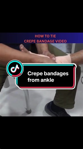 Effective Use of Crepe Bandages for Ankle Support