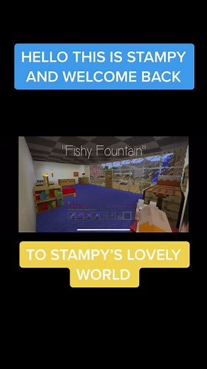 Hello from Stampy!! #stampylongnose #fyp #minecraft #nostalgia