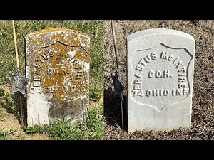 Revisiting My Headstone Cleanings One Year Later #headstonecleaning