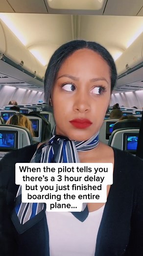 And now we’re stuck with angry passengers... #greenscreen #ConjuringHorror #flightattendantstories