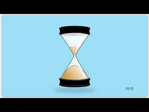 15 MINUTE Simple Hourglass Timer