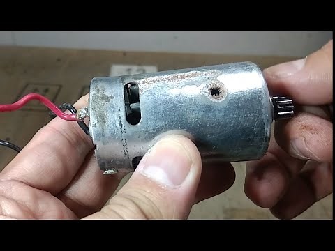 RS550 12V DC Motor Restoration