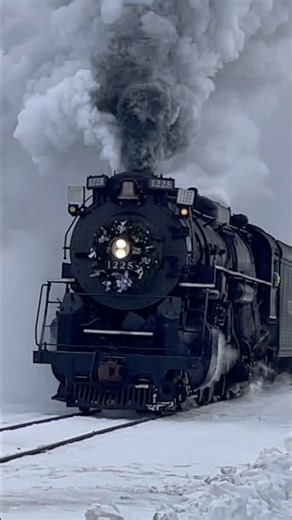 Christmas Trains In 2025 Day 21: North Pole Express With Pere Marquette 1225 12/14/25