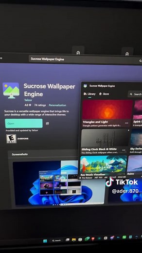 Tutorial Bikin Wallpaper Sucrose di Wallpaper Engine