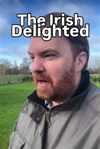 When an #irish person is delighted #comedy #conversation