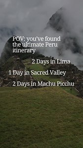 Discover Inca treasures, wild landscapes, and ancient legends, on our incredible 'Highlights of Peru' tour. This exciting 8-day adventure will take you on an in-depth exploration of Peru's gems, from Lima to Machu Picchu and so much more 🇵🇪 🥘 Visit a local market with Chef Ignacio and enjoy a special lunch at his cooking school as part of a Be My Guest experience 🎨 Enjoy a MAKE TRAVEL MATTER® Experience meeting Nilda Callañaupa Alvarez, a master Quechua weaver and the first person from her v