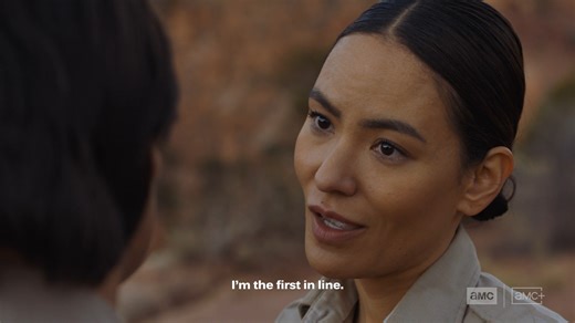 Nobody's quicker with a comeback than Bernadette. Catch up with #DarkWinds before the new season premieres March 9, exclusively on AMC and AMC . | AMC