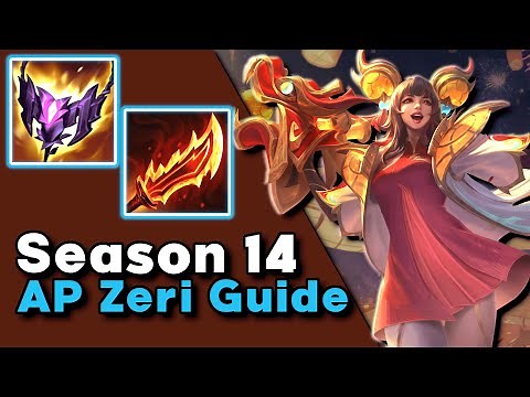 Season 14 AP Zeri Guide - How To Play AP Zeri