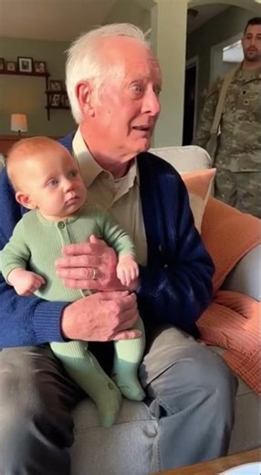 Grandpa FREEZES When He Hears Those Boots 😭🇺🇸