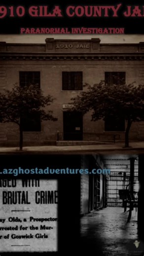 Paranormal Investigation 1910 Gila County Jail, Globe AZ March 7th. Visit our website to learn more and to RSVP. @Bethany @Lauren @Lexii @Hikeinaz @ParanormalScouts @Amanda @melissaallread #paranormaltiktok #spirits #paranormalinvestigation #ghosts #haunting