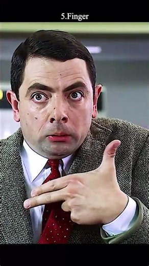 When Mr. Bean Pulled Out His "Finger Gun" at the Airport 😂| Bean (1997) #movie #film