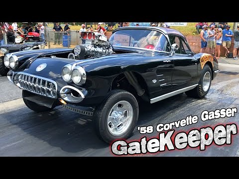 GateKeeper 1958 Corvette Blown Gasser C1 Vette Straight Axle