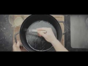 How to properly prepare cast iron cookware - Staub