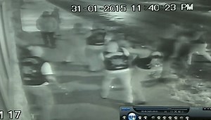 SEE IT: Massive biker brawl erupts between two feuding clubs outside Pa. bar