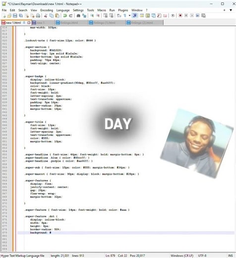 I let my followers control my code.... 1000 Lines Later (Day 8) #shorts #code #game #edit #challenge