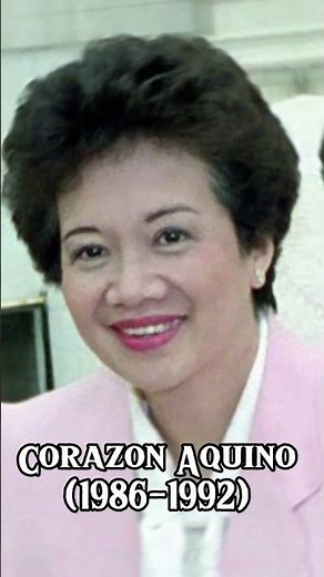 President of the Philippines Timeline #shorts