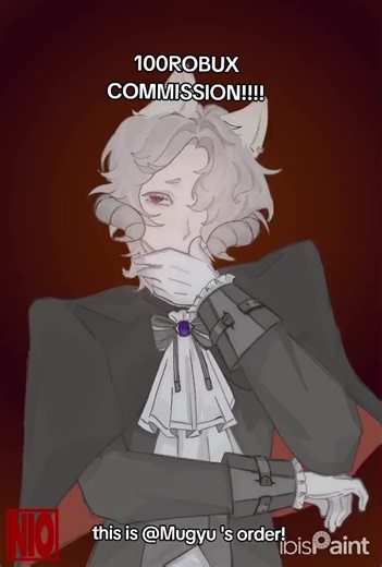 It's closed guys... BUT. I will open another one soon with the price around 250-500! Anyone interested? #art #roblox #commission #fyp #omds