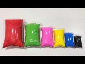 Oddly Satisfying! Tearing Fluffy Clay Slime 🤤 (Brain-Melting Kinetic Sand Texture)