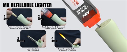 Watch How to Properly Refill a Butane Lighter? on Amazon Live