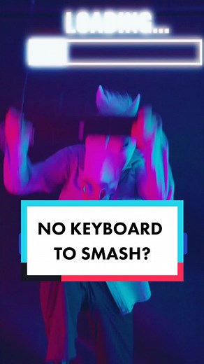 #victsingsmashingkeyboard CHALLENGE 🦄 Have no keyboard to smash?? CREATE ONE!! #keyboard #gaming #challenges #pranks #gamer #diy