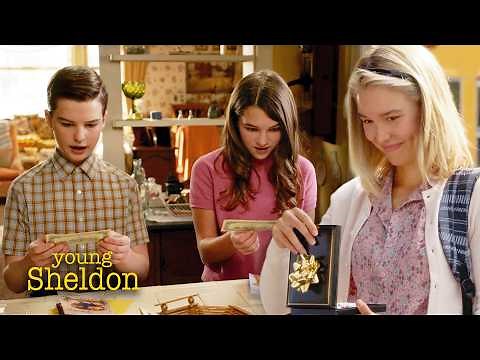 Gift-Giving the Cooper Way | Young Sheldon Compilation