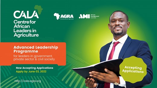 Advanced Leadership Programme - CALA - Centre for African Leaders in Agriculture