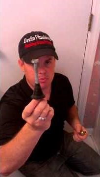 Grinding the seat of a faucet