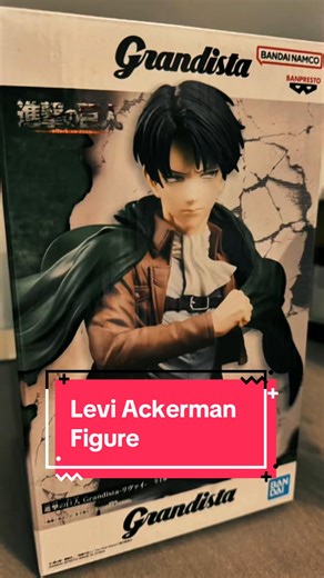 My new figure Levi Ackerman 😍😍😍 #attackontitan #leviackerman #aot #erenjaeger