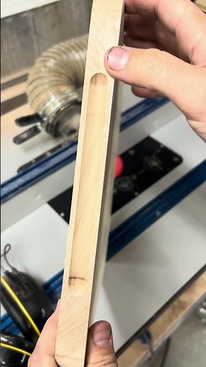 How I now cut finger grooves in my cutting boards, much easier