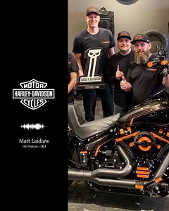 Episode 3 of the H-D Podcast features Matt Laidlaw, YouTube content creator and Sales Manager of Laidlaw's Harley-Davidson: the largest and longest-standing H-D dealer in the greater Los Angeles area. Listen now ➡️ https://bit.ly/HDPodcast003 | Harley-Davidson