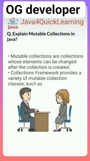 Explain mutable collections in Java ?? #programmingtutorial #javaee #javaprogramming
