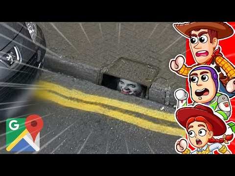 WE Exploring the Scariest Google Maps Locations! | TOY STORY