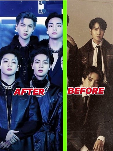 BTS (Camera quality)Old VS New#bts #btsarmy