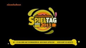 Nickelodeon Spieltag 2013 Countdown zum Schwarzbild