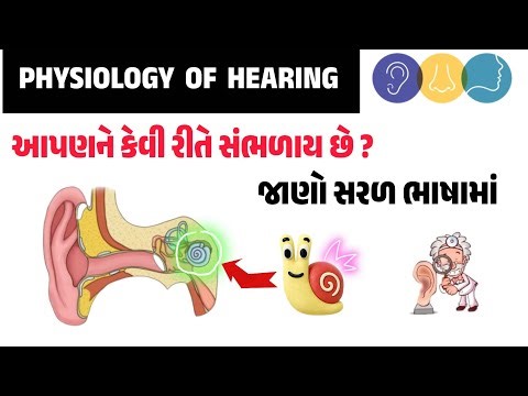 PHYSIOLOGY OF HEARING | ENT SYSTEM PART- 2 |જાણો આપણને કેવી રીતે સંભળાય છે ? |