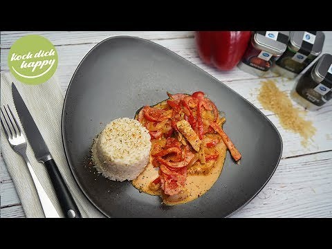 AMC Hähnchengeschnetzeltes mit Paprika-Rahm-Soße