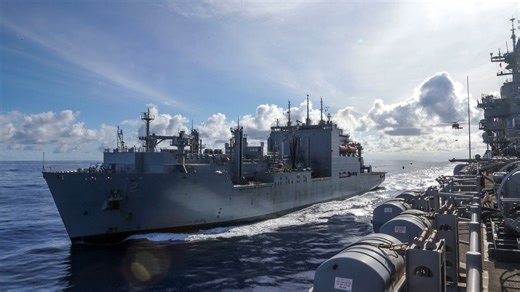 Two ships leave on deployment from Naval Station Norfolk