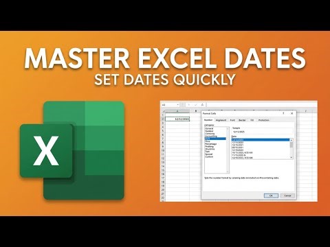 How to Set Date Format in Excel