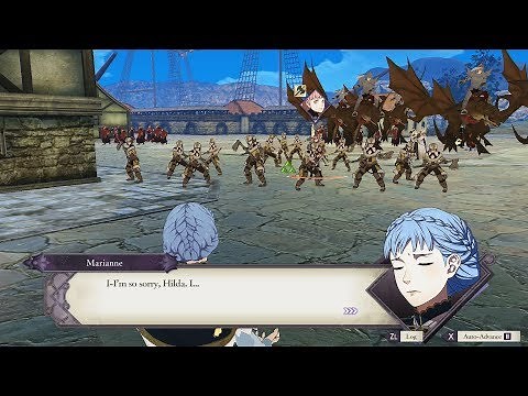 Fire Emblem: Three Houses - Marianne Vs. Hilda Unique Dialogue