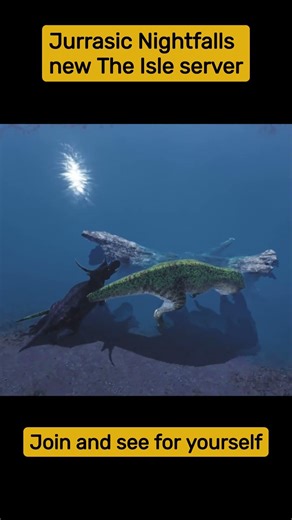 The Isle server Jurassic Nightfalls gameplay