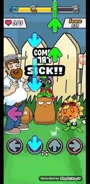 fnf beat battle crazy dave vs plants vs zombies replanted #fnf #beatbattle #fnfbeatbattle