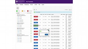Enrolment and class allocation