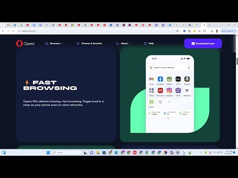 How To Opera Mini Download PC