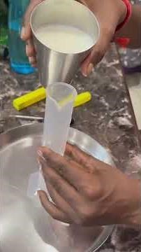 Milk purity test using LACTOMETER ||lactometer milk test ||lactometer||