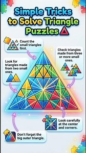 How Many Triangles Can You Find? 🔺 Puzzle Challenge
