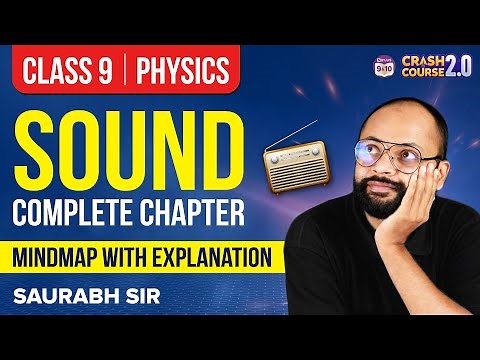Sound - Complete Chapter | Mindmap with Explanation | Class 9