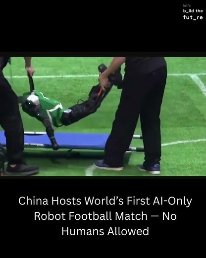 Fully Autonomous Humanoid Robots Just Played Football | #chinatech #autonomous #robots #soccer