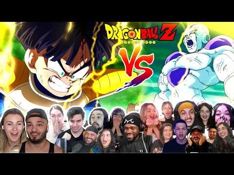 Gohan Full Power Vs Frieza🔥Vegeta's Back to Life 🤯Reaction Mashup Dragon Ball Z 100🐲(ドラゴンボールZ