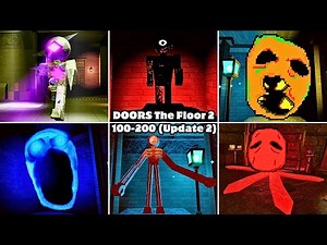 DOORS The Floor 2 100-200 (Update 2) - Full Walkthrough | ROBLOX