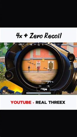 Best 4x Sensitivity For Smooth Aim 🎯 | Zero Recoil ✅